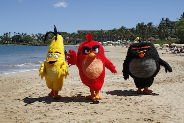 Angry Birds movie four seasons resort maui