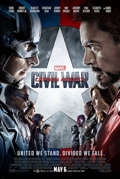 Captain America Civil War Chris Evans Robert Downy Jr