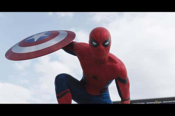 Captain America Civil War Spider Man Tom Holland Captain Shield