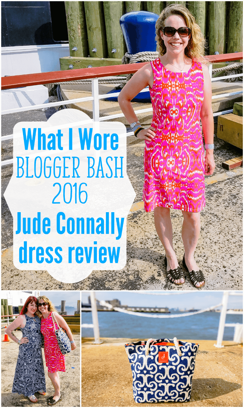 Jude Connally Review What I Wore to Blogger Bash