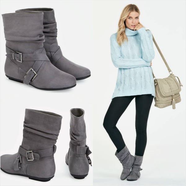 justfab boots $10