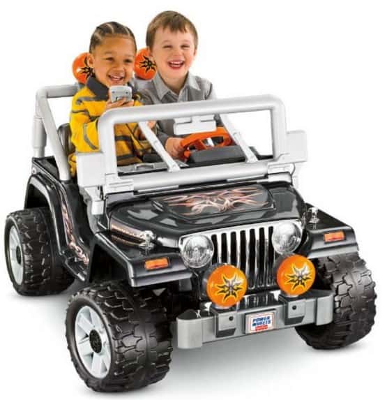 fisher price power wheels jeep rubicon