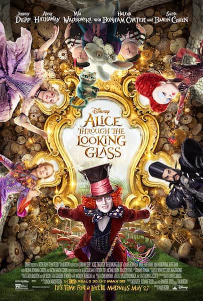 Alice through the looking glass disney red carpet premiere