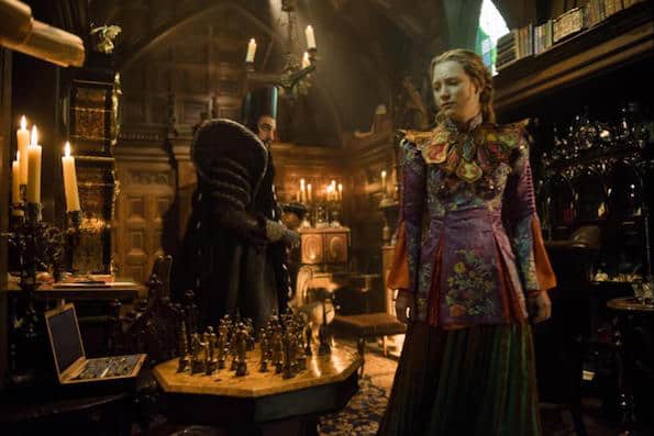 Alice through the looking glass alice and time mia wasikowska