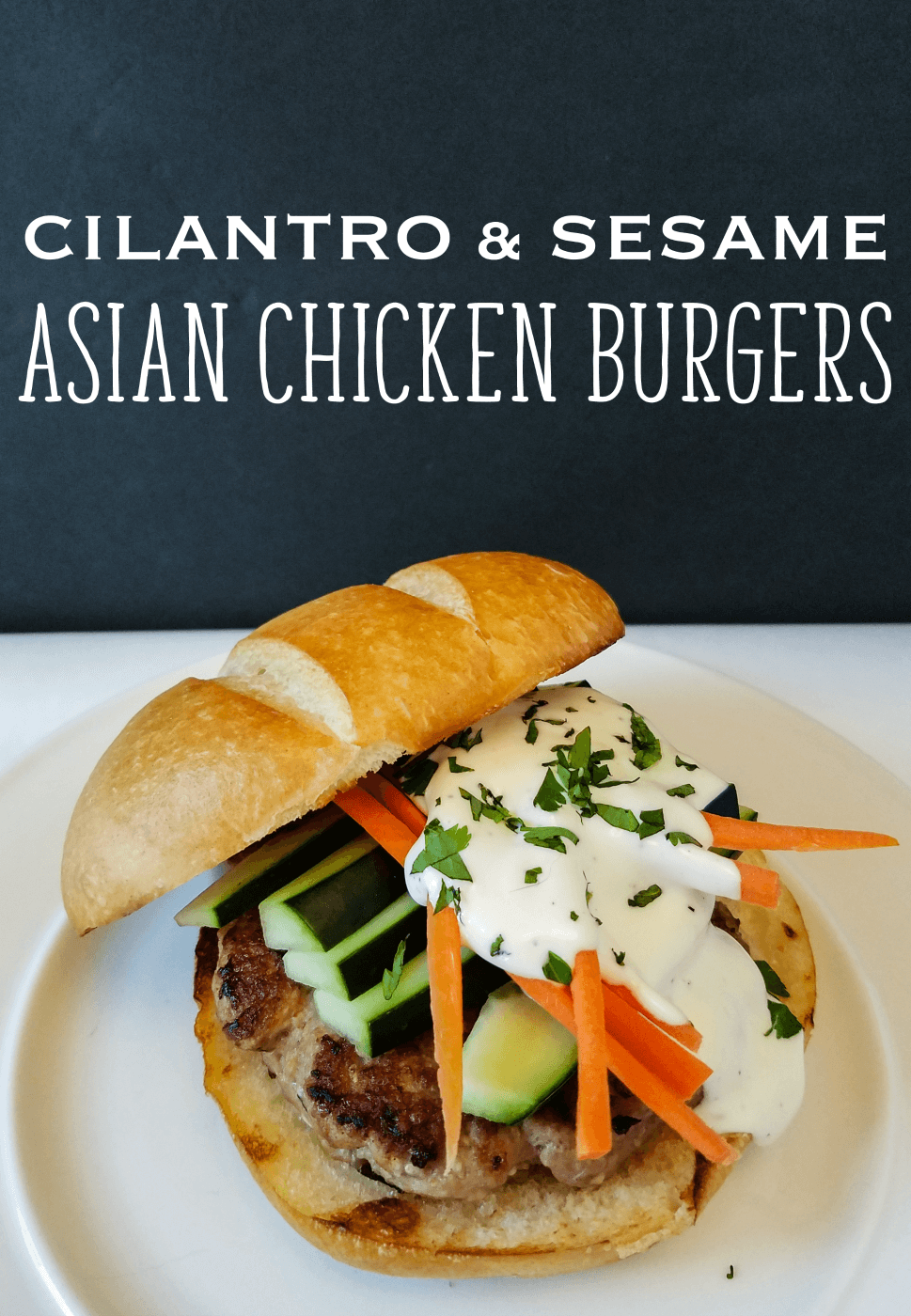 asian chicken burgers recipe