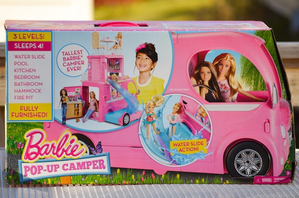 barbie pop up camper review