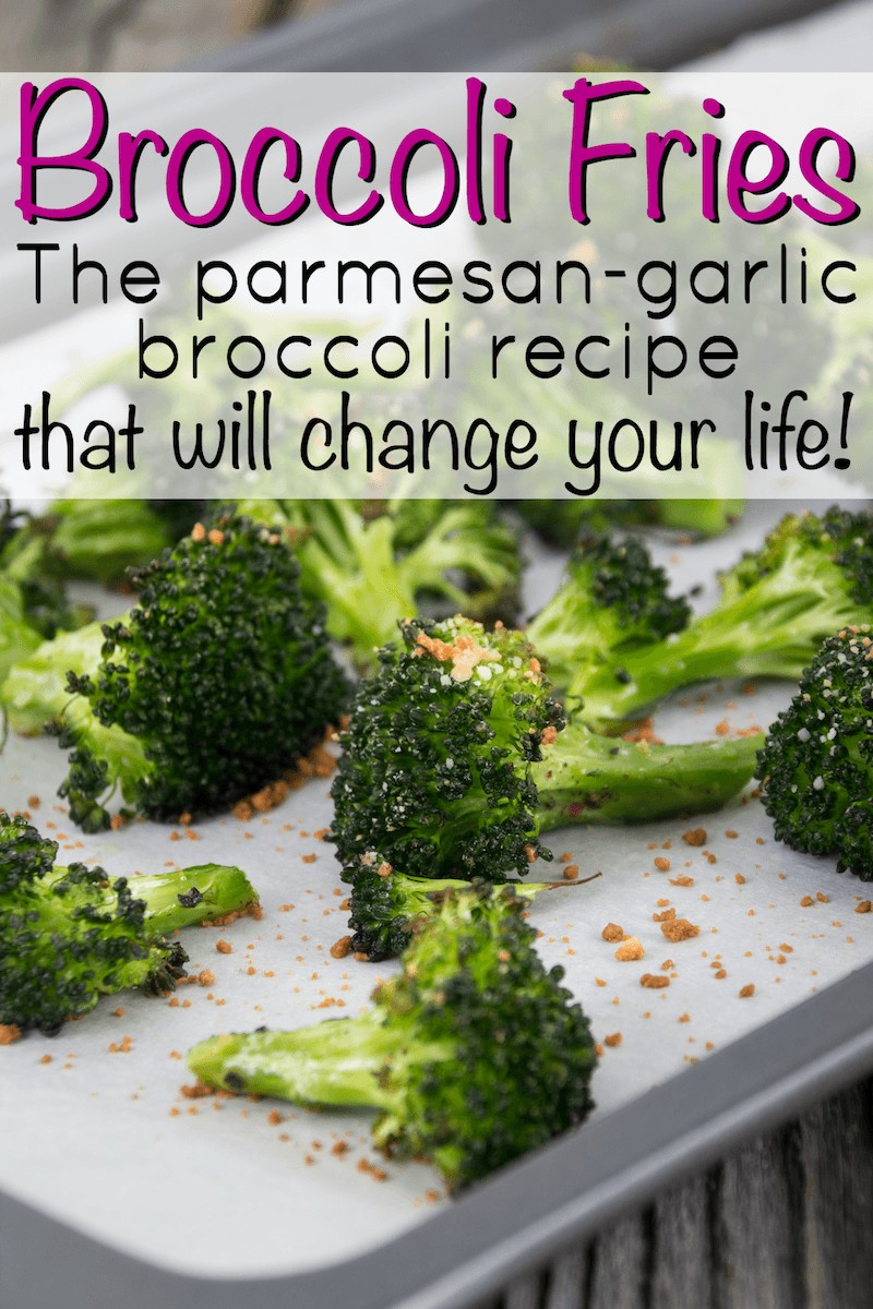 Broccoli Fries Recipe The Best Broccoli with Garlic and Parmesan