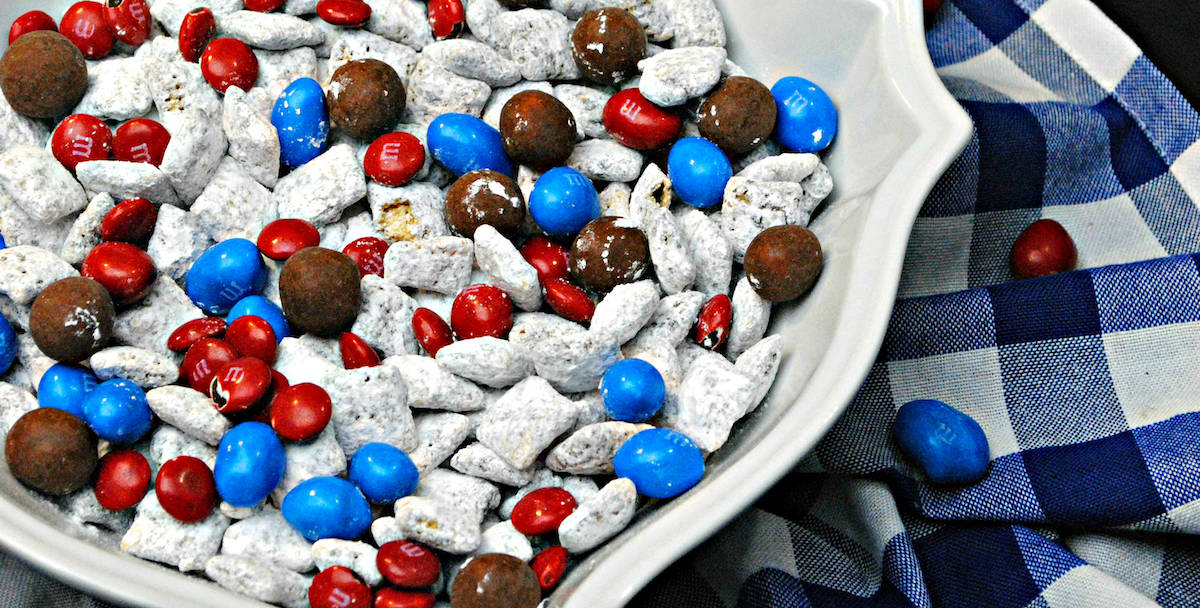 Captain America Snack Mix recipe