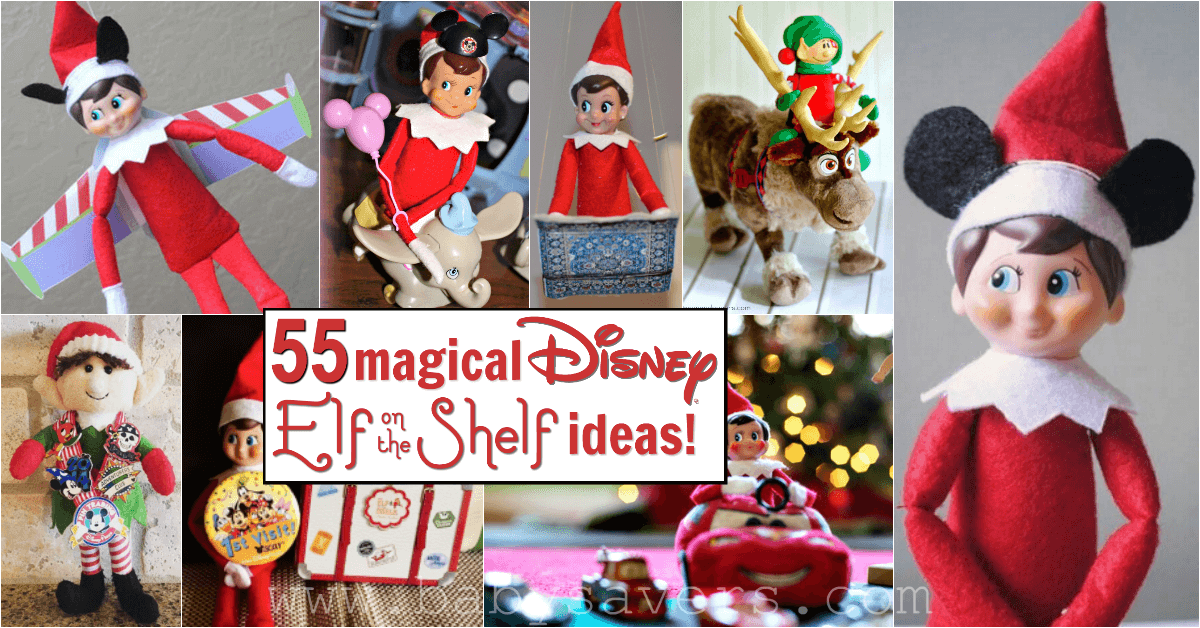 Disney elf on the shelf ideas