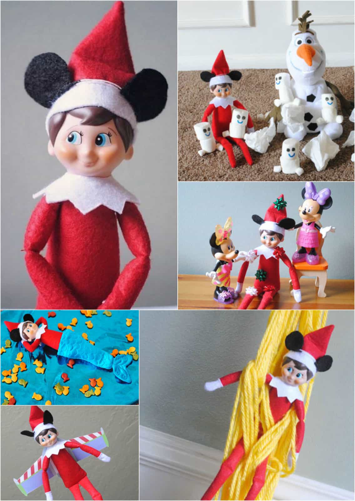 disney elf on the shelf ideas