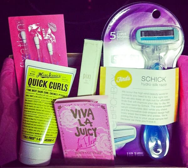 everything in a birchbox