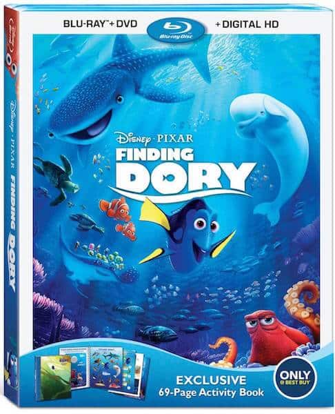 finding dory blu ray dvd