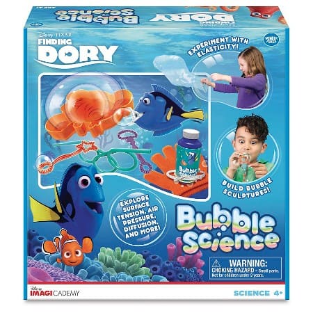 finding dory bubble science kit