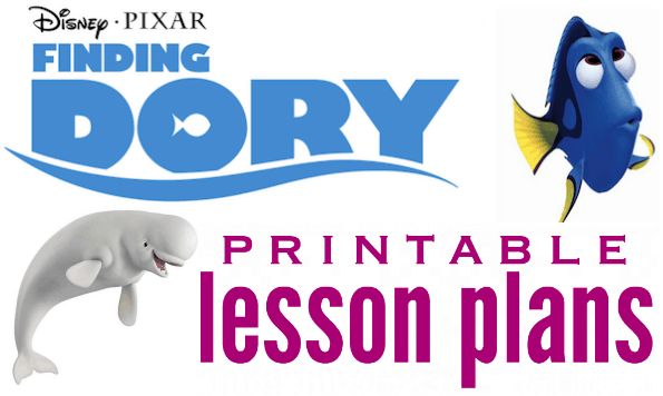 finding dory lesson plans