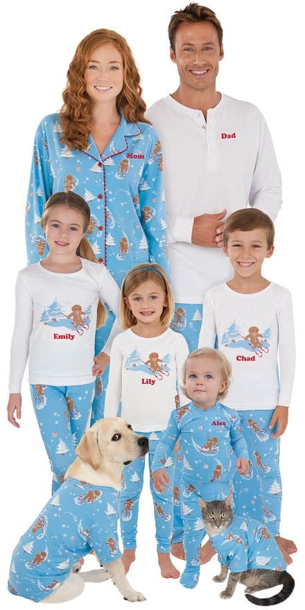 gingerbread pajamas