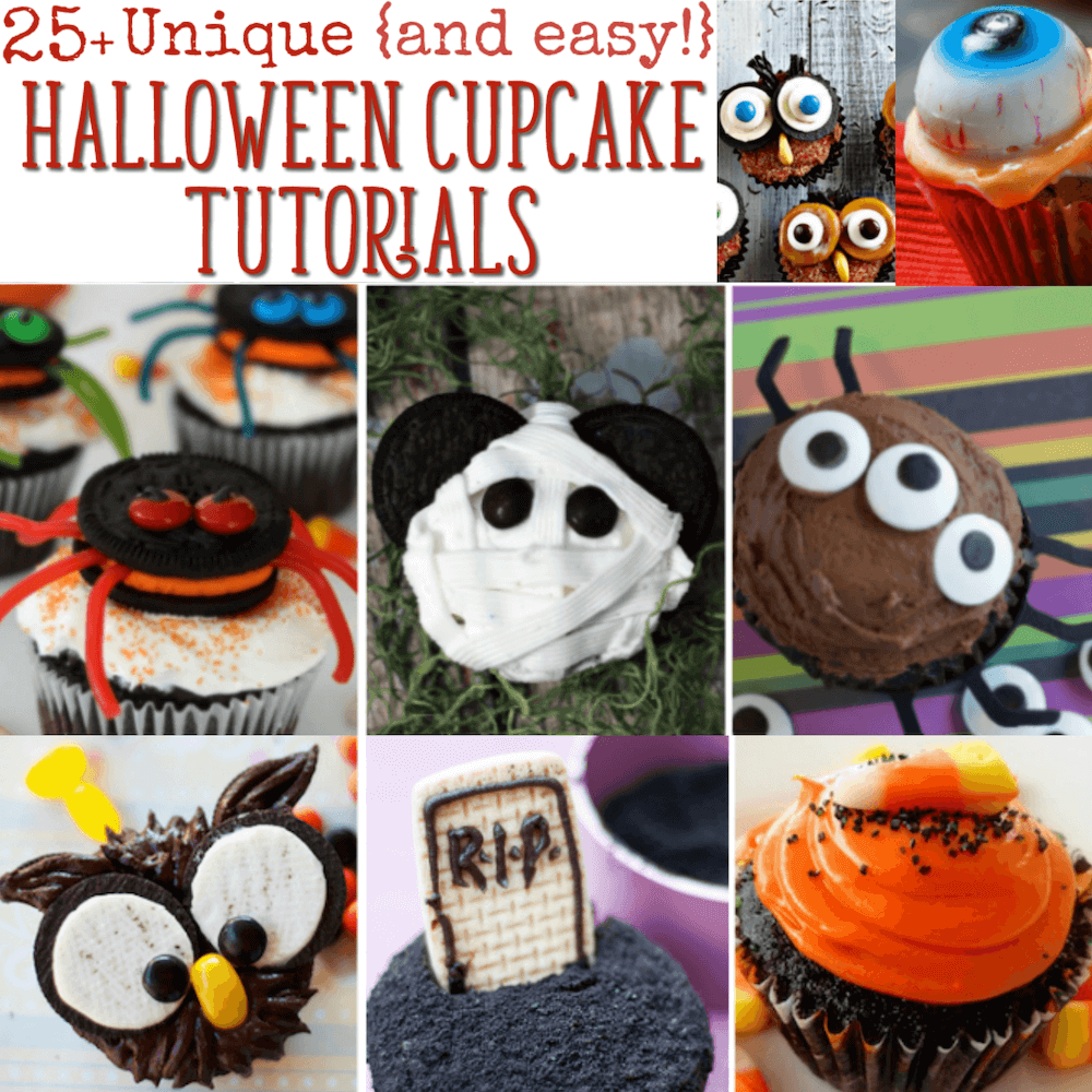 Halloween cupcake ideas tutorials