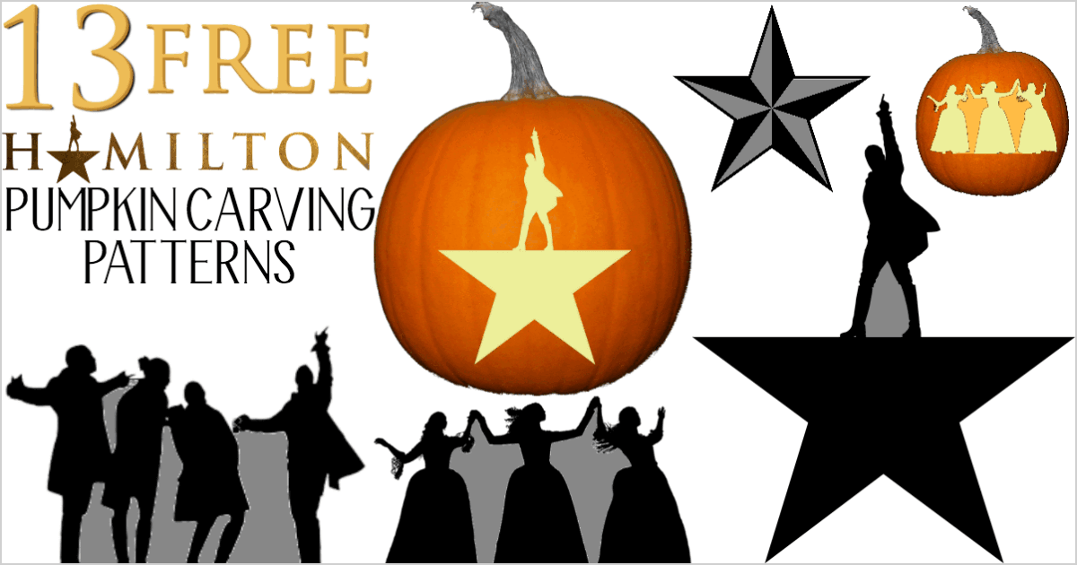 Hamilton pumpkin carving patterns