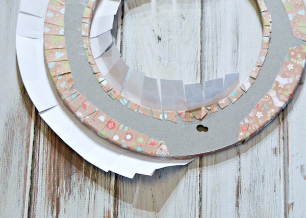 how to make a tea bag wreath diy