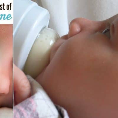 feeding time with baby