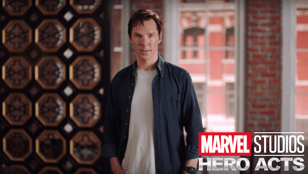 Marvel Studios hero acts benedict cumberbatch