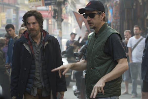 scott derrickson on set of doctor strange