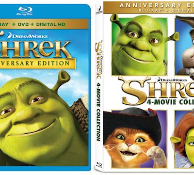 Shrek anniversary 4 movie collection