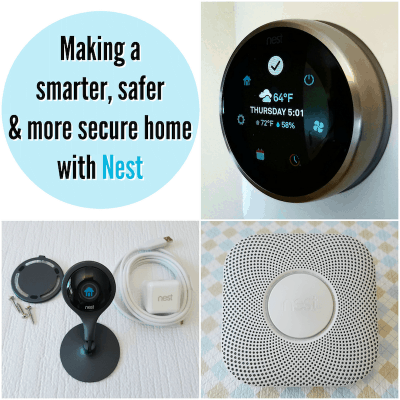 safe smart home with nest devices