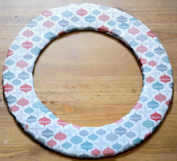 DIY tea bag wreath