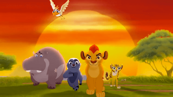 free lion guard activity page printables