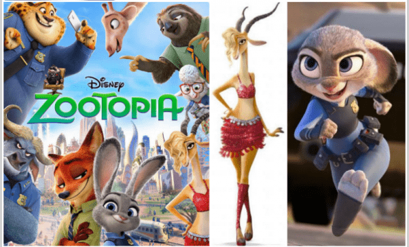 The Hidden Mickeys in Zootopia + Blu-ray Bonus Features